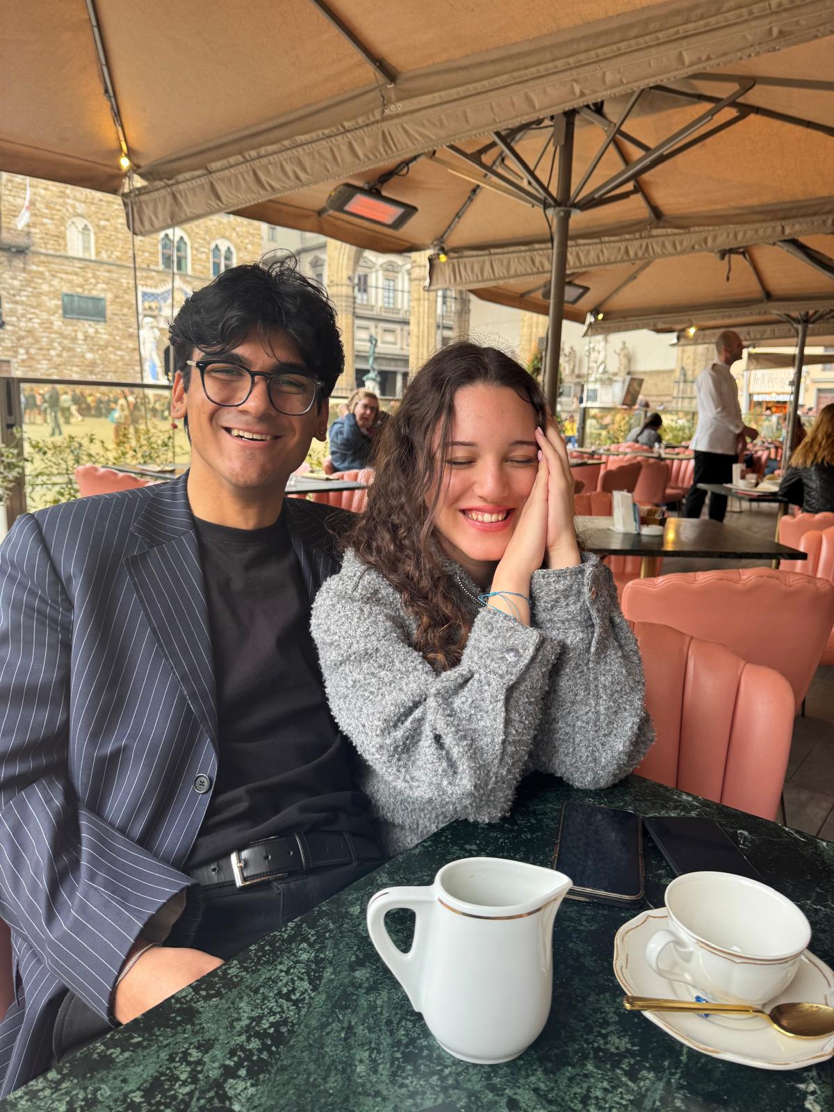 A photo from our first date
