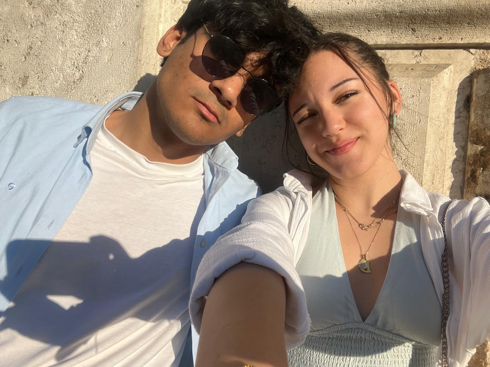 A photo from our first date